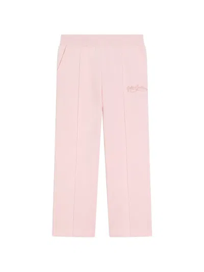 Dolce & Gabbana Kids' Fleece Trousers In Pink
