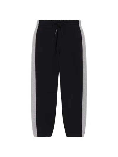 Dolce & Gabbana Kids' Fleece Trousers With Logo In Multi