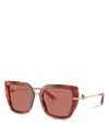 Dolce & Gabbana Flip Butterfly Sunglasses, 53mm In Multi