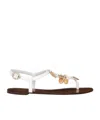 Dolce & Gabbana Flip Flops In Multicolor