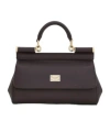 Dolce & Gabbana Flip Shoulder Bag In Black