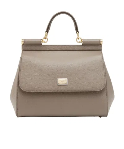 DOLCE & GABBANA DOLCE  GABBANA SICILY LARGE TOTE BAG