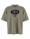 Dolce & Gabbana Graphic Crew Neck Short Sleeve T-shirt In Neutral