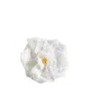 Dolce & Gabbana Silk Flower Brooch In White