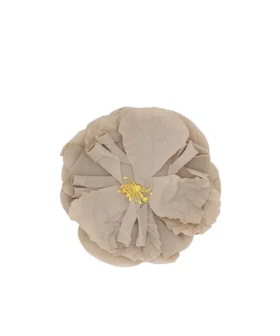 Dolce & Gabbana Floral-appliqué Poplin Brooch