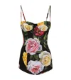 Dolce & Gabbana Floral Balconette Swimsuit