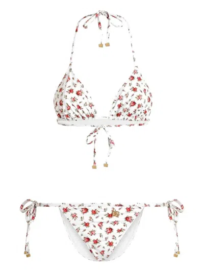 DOLCE & GABBANA FLORAL BIKINI