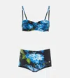 Dolce & Gabbana Floral Bikini In Multicoloured