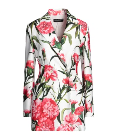 Dolce & Gabbana Floral Blazer In Multi