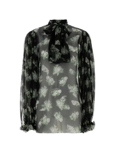 Dolce & Gabbana Floral Blouse In Multi