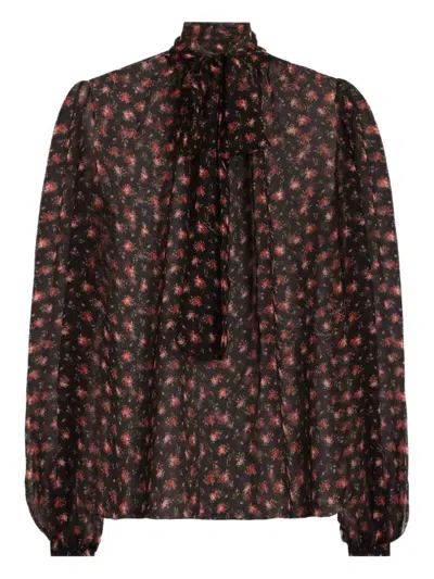 Dolce & Gabbana Floral Blouse In Multi