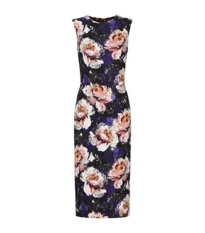 Dolce & Gabbana Floral Bodycon Dress In Multi