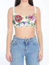 Dolce & Gabbana Floral Bralette Top