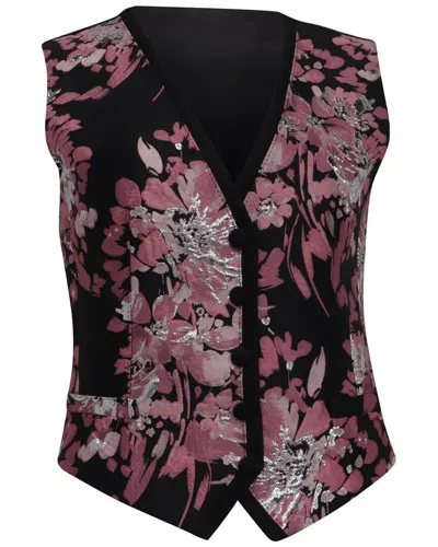 Pre-owned Dolce & Gabbana Floral Brocade Waistcoat Vest, Size Eu, 44 (authentic Pre-loved) In Multi