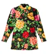 Dolce & Gabbana Floral Cotton-blend Dress In Multicoloured