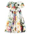 Dolce & Gabbana Kleid Aus Baumwollpopeline