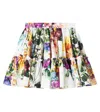 Dolce & Gabbana Floral-print Cotton Skirt