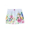 Dolce & Gabbana Floral Cotton Shorts In Multicoloured