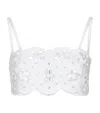 Dolce & Gabbana Cotton Top With Cut-out Detailing In Multi