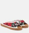 Dolce & Gabbana Floral Espadrilles In Multicolor