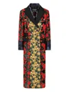 Dolce & Gabbana Floral-jacquard Coat