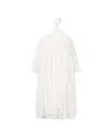 Dolce & Gabbana Floral Lace Ceremony Gown In White