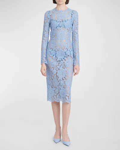 Dolce & Gabbana Dress In Pink