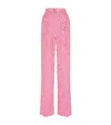 Dolce & Gabbana Floral Lace Tailored Trousers