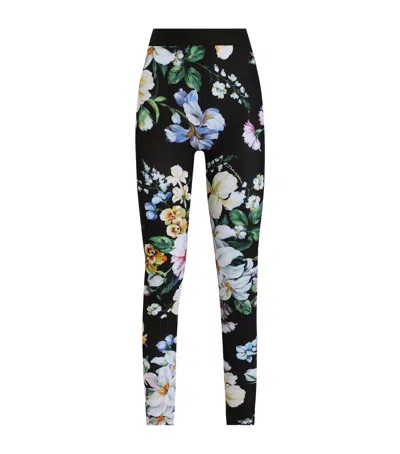 DOLCE & GABBANA FLORAL LEGGINGS