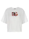 Dolce & Gabbana Short Sleeve Floral Logo T-shirt