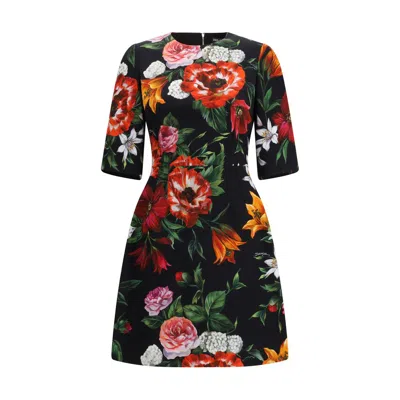 Dolce & Gabbana Floral Midi Dress