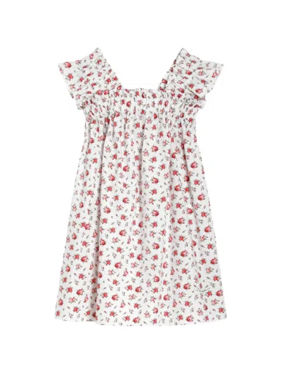 Dolce & Gabbana Kids' Floral-pattern Dress In Pink