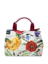Dolce & Gabbana Printed Handbag In White