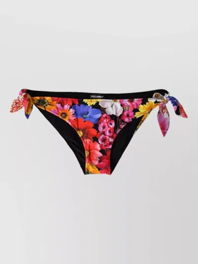 Dolce & Gabbana Floral Print Bikini Bottom Swimwear