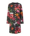 Dolce & Gabbana Floral-print Coat In Multi