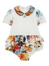 Dolce & Gabbana Floral-print Cotton Romper