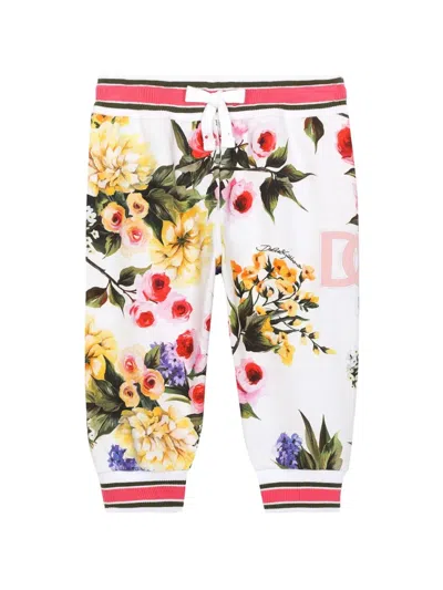 Dolce & Gabbana Babies' Pantalone In White