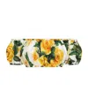 Dolce & Gabbana Off-the-shoulder Floral-print Cotton-poplin Top In Multicolor