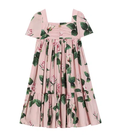 DOLCE & GABBANA FLORAL PRINT DRESS