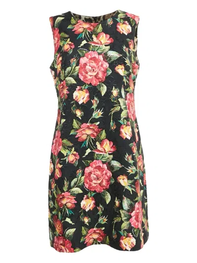 Pre-owned Dolce & Gabbana Floral-print Dress