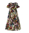 Dolce & Gabbana Floral-print Silk Dress