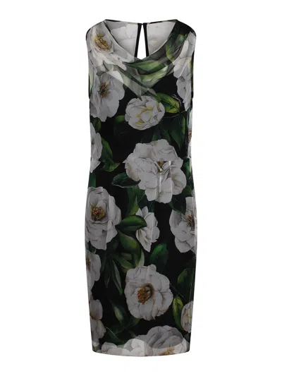 Dolce & Gabbana Vestido Corto - Multicolor In Multicolour