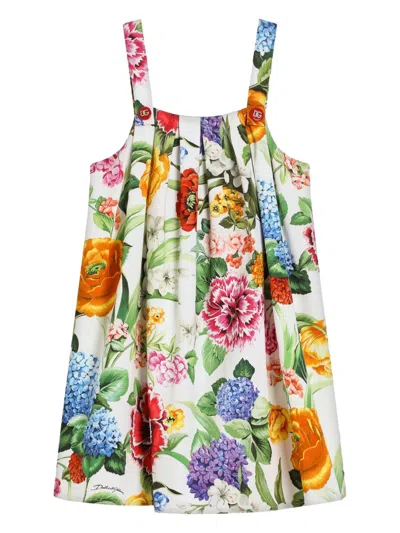 DOLCE & GABBANA FLORAL-PRINT DRESS