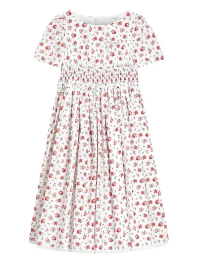 Dolce & Gabbana Kids' Floral-print Dress In Multi