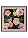 Dolce & Gabbana Floral Print Foulard In Multi