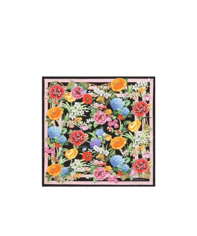 DOLCE & GABBANA FLORAL-PRINT FOULARD