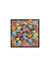 Dolce & Gabbana Square Floral Print Lightweight Scarf 50x50 In Multi