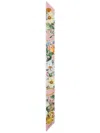 Dolce & Gabbana Stirnband Mit Blumen-print In Rosa