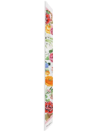 Dolce & Gabbana Bandeau 6x100 St Mix Fiori In Ku Bianco Bordeaux