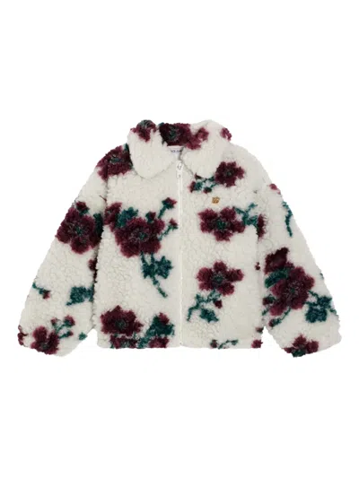 Dolce & Gabbana Kids' Floral-print Jacket In Multi